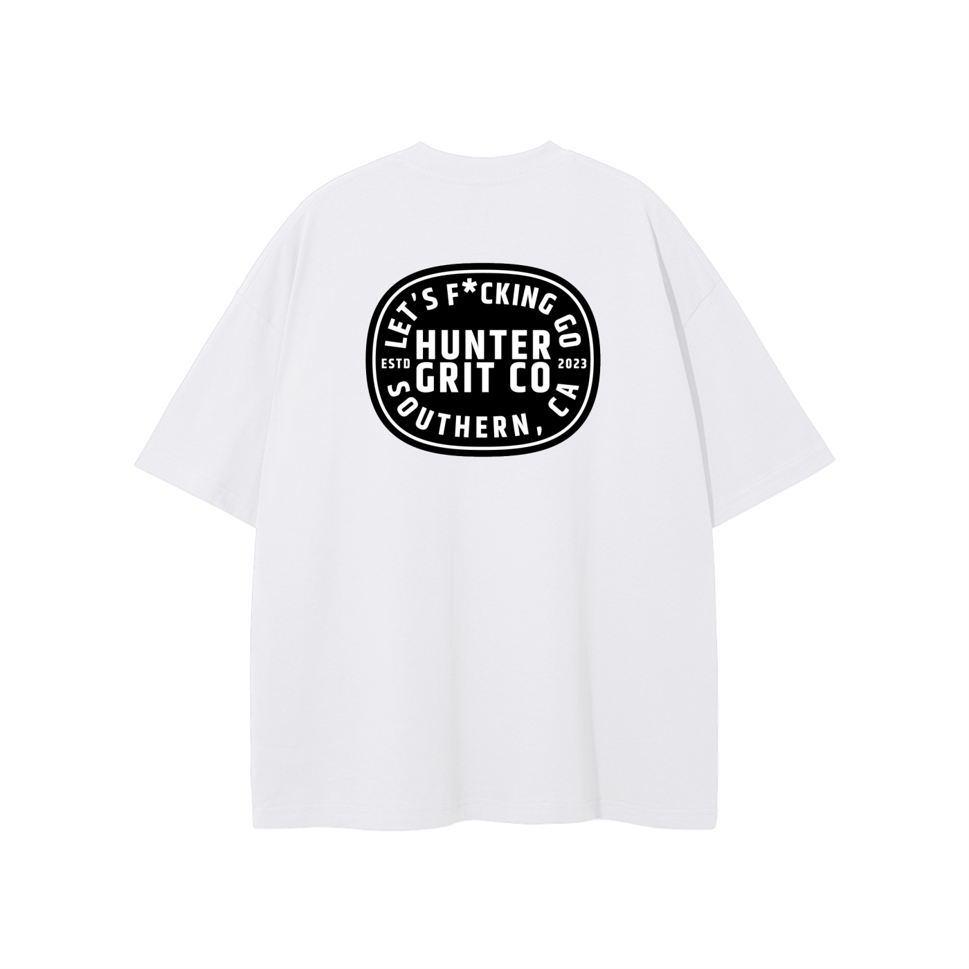 BADGE TEE WHITE